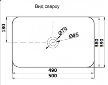 Умывальник CeramaLux 2105