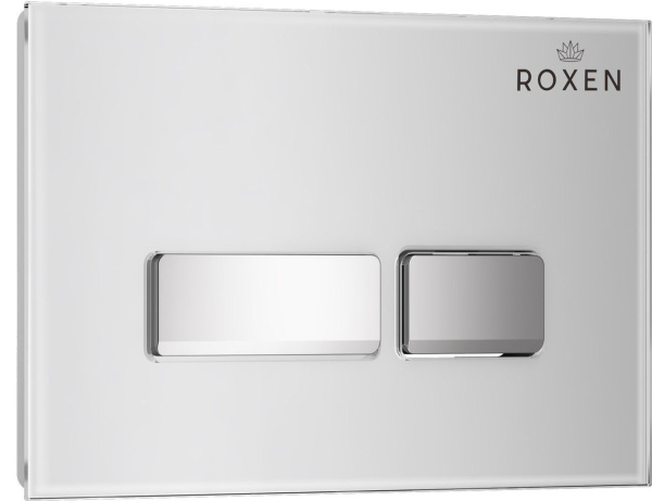 Комплект инсталляции Roxen StounFix Dual Fresh 979024 с унитазом Vine Tornado 530225-01 и кнопкой Glass 430280W