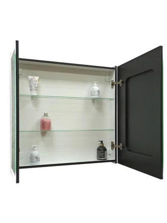 Шкаф зеркальный Continent Mirror Box 80/100 с подсветкой LED 80х80