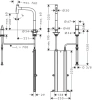 Смеситель Hansgrohe Metris 73818800