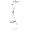 Душевая система термостатическая Hansgrohe Crometta E Showerpipe 1jet EcoSmart 27281000