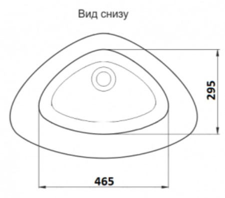 Умывальник CeramaLux 9062