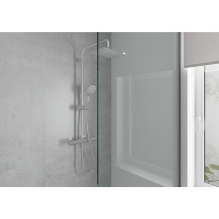 Душевая система термостатическая Hansgrohe Vernis Shape Showerpipe 230 1jet 26286000