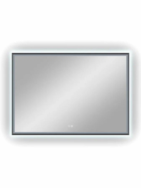 Зеркало Continent Garcia LED 100х70 греймуар