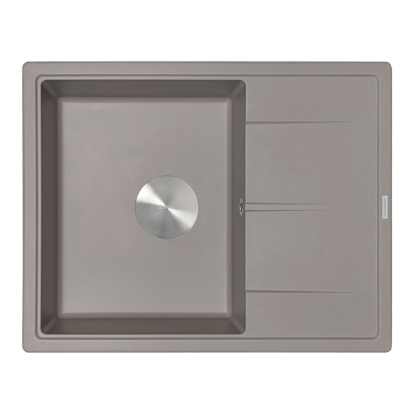 Кухонная мойка Zorg Rock 65х50 Premium Alumetallic