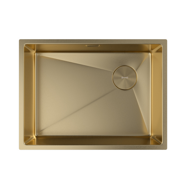 Кухонная мойка Zorg Zerox U/IF Side SF 60х45 PVD Gold