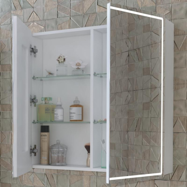 Шкаф зеркальный Vigo Geometry Classic 100х80