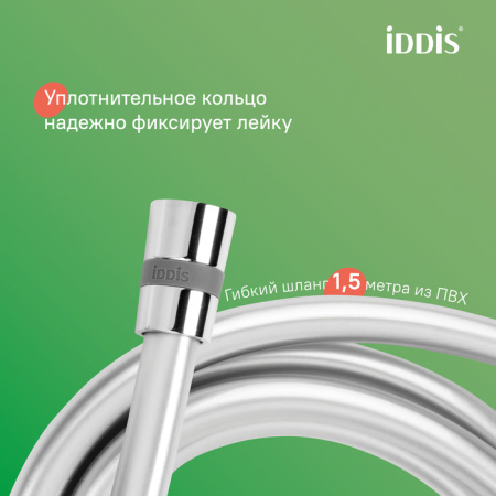 Душевая система Iddis Shelfy SHESB3Bi06