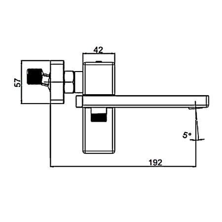 Смеситель Gappo G3218