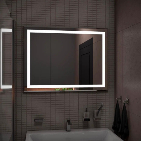 Зеркало Continent Торрес Люкс LED 80х60