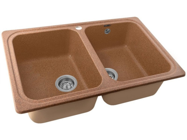 Кухонная мойка Gerhans C02-23 терракот