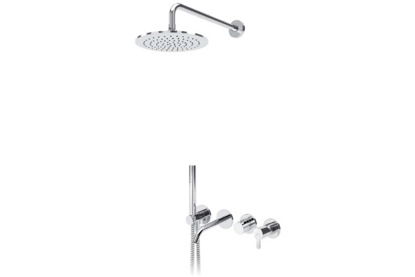 Душевая система встраиваемая Bruma Leaf 1672400NS Душевая система встраиваемая Bruma Leaf 1672400NS