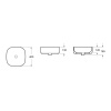 Раковина Lavinia Boho Bathroom Sink Slim 33311006