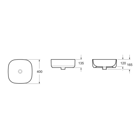 Раковина Lavinia Boho Bathroom Sink Slim 33311006