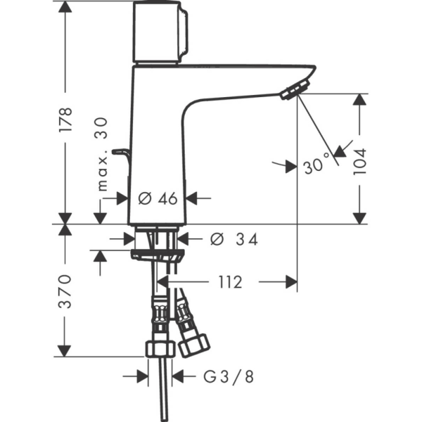 Смеситель Hansgrohe Talis 71750000
