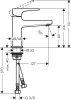 Смеситель Hansgrohe Metropol 74500000