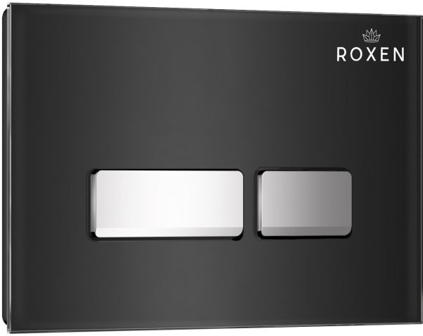Комплект инсталляции Roxen StounFix Dual Fresh 979025 с унитазом Vine Tornado 530225-01 и кнопкой Glass 430280B