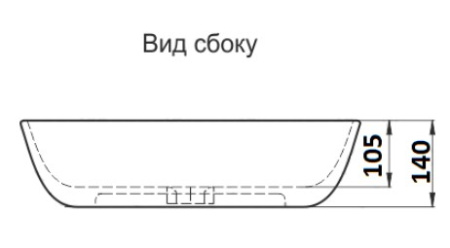 Умывальник CeramaLux 9447
