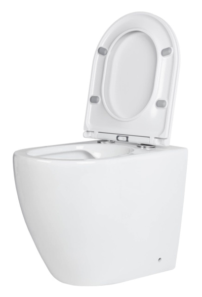 Комплект инсталляции Roxen Attach 967099 с унитазом Antares 650185-01 и кнопкой Glass 430280B