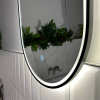 Зеркало Roxen Grown 45х120 черное