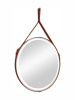 Зеркало Continent Millenium Brown LED 80х80