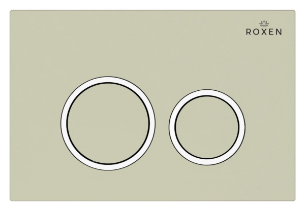 Комплект инсталляции Roxen Attach 966911 с унитазом Antares 650185-01 и кнопкой Santi 410260BG