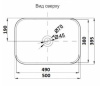 Умывальник CeramaLux K397G124