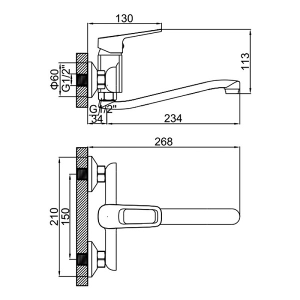 Смеситель Ledeme L4682 Смеситель Ledeme L4682