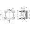 Душевая система встраиваемая Ideal Standard Ceraflex BC447AA
