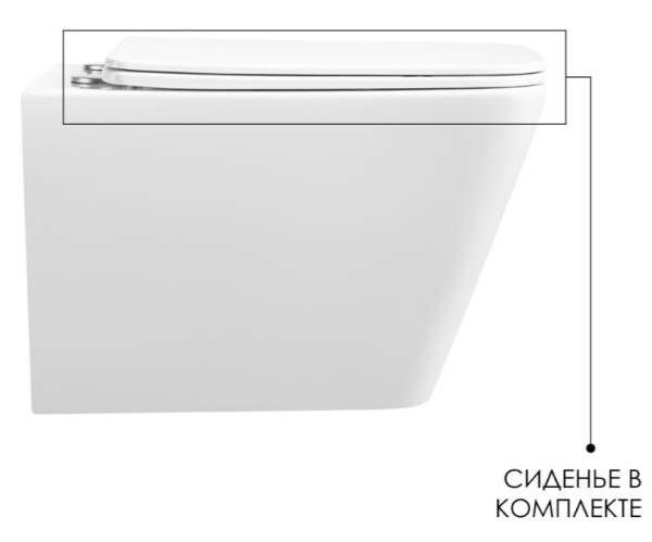 Комплект инсталляции Oliveeka OL-MQ-003 с унитазом OL-5014 и кнопкой OL-R22-BN