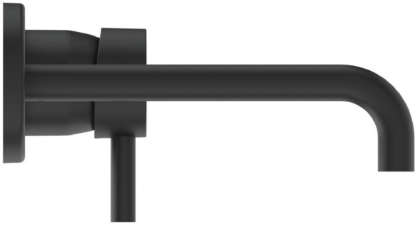 Смеситель Ideal Standard Ceraline (черный матовый) с внутренней частью в комплекте