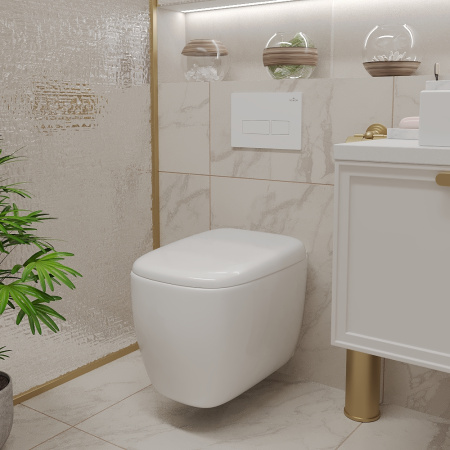 Подвесной унитаз Roxen Martin 530220-02