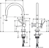 Смеситель Hansgrohe Talis 72805670