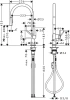 Смеситель Hansgrohe Talis 72800000