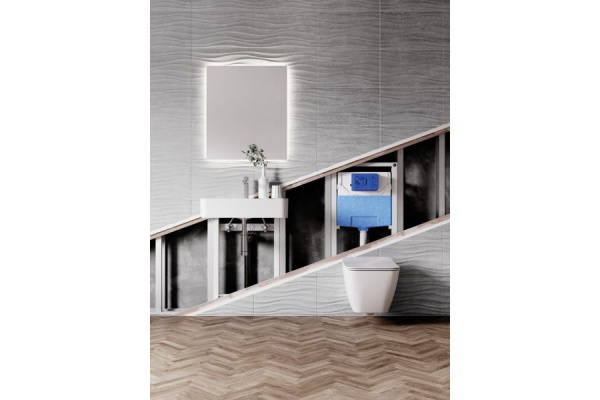 Комплект инсталляции для подвесного унитаза Ideal Standard R020467 с клавишей смыва R0121AA