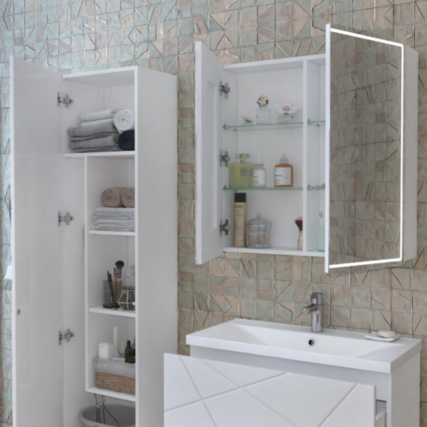 Шкаф зеркальный Vigo Geometry Classic 100х80