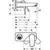 Смеситель встраиваемый Hansgrohe Talis 71732000