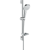 Душевой гарнитур Hansgrohe Croma Select E 3jet Vario 26586400 с мыльницей