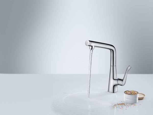Смеситель Hansgrohe Metris Select M71 1jet 14883800
