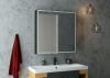 Шкаф зеркальный Continent Mirror Box 80/100 с подсветкой LED 80х80