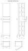 Пенал напольный Vela Бриз 40Н2 (двери и ящики) петли правые RS623471