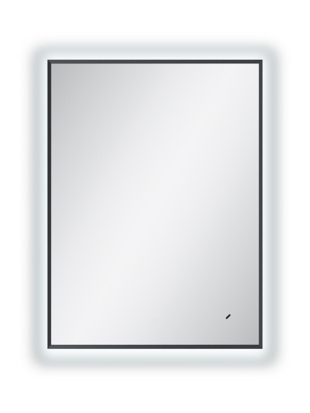 Зеркало Continent Meridian Gray LED 60х80 с бесконтактным сенсором