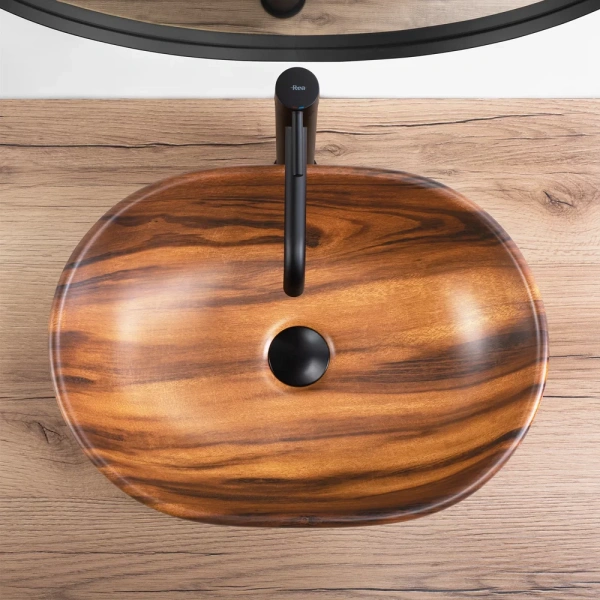 Умывальник Rea Amelia Wood Matt U5060
