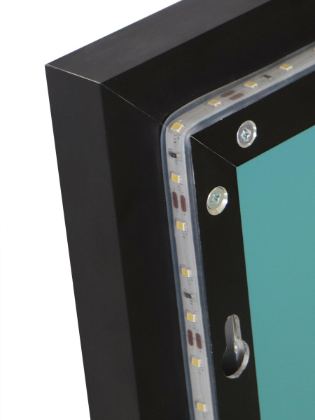 Зеркало Continent Meridian Black LED 60 с бесконтактным сенсором