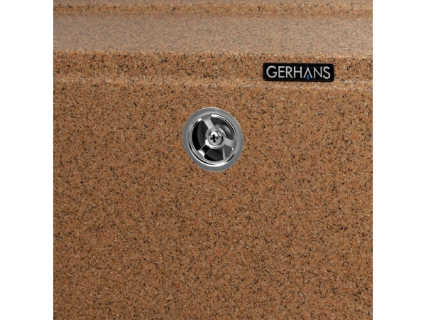 Кухонная мойка Gerhans A12-23 терракот