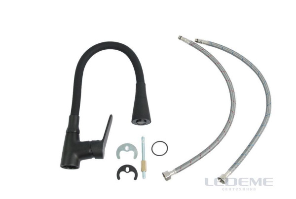 Смеситель с гибким изливом Ledeme L4161B-2 Смеситель с гибким изливом Ledeme L4161B-2