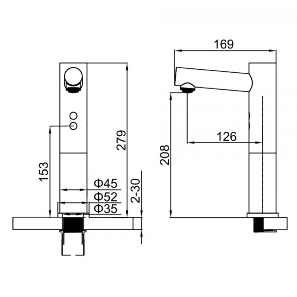 Смеситель сенсорный Ledeme L1755A-1 Смеситель сенсорный Ledeme L1755A-1