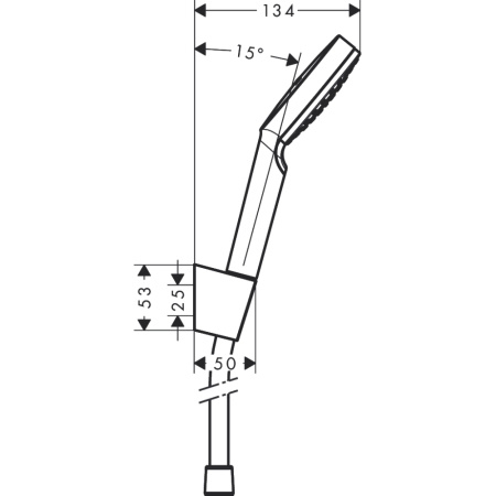 Душевой гарнитур Hansgrohe Crometta 1jet 26567400
