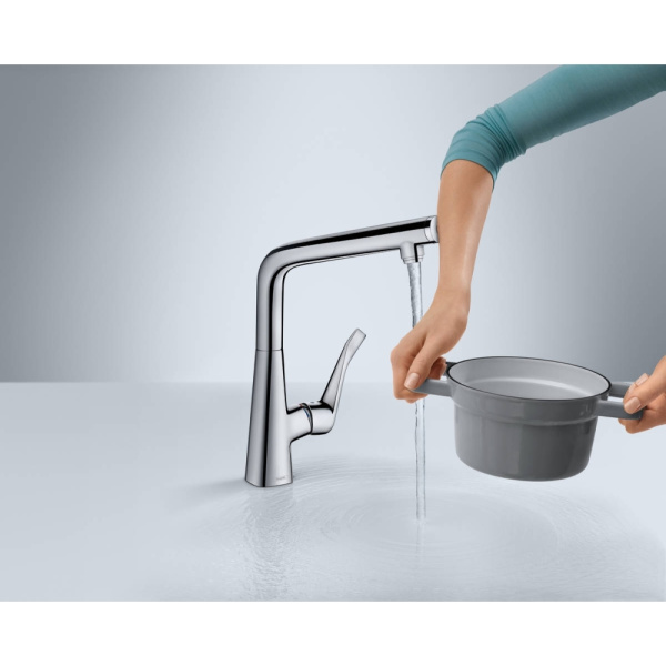 Смеситель Hansgrohe Metris Select M71 1jet 14883000