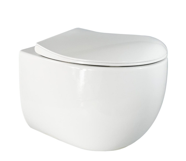 Комплект инсталляции Roxen StounFix Dual Fresh 868608 с унитазом Egg 530170-01 и кнопкой Velar 420300GM